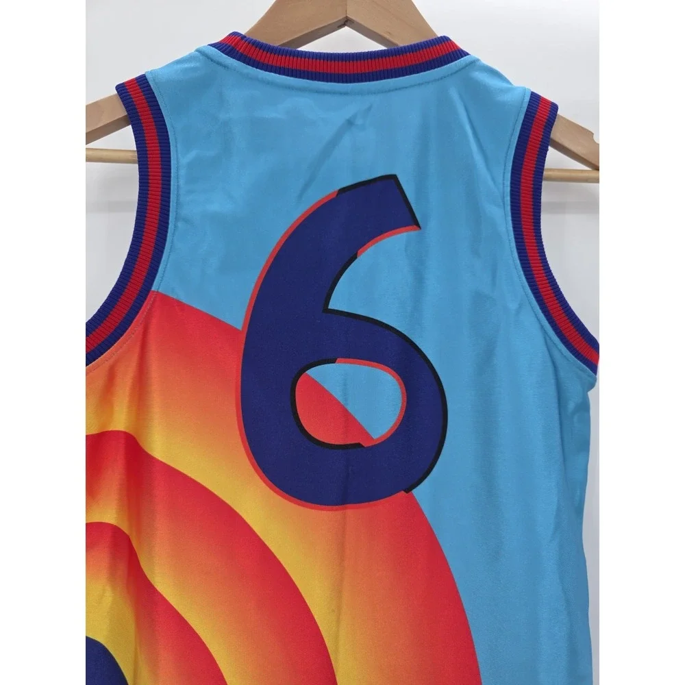 Legendary Nike LeBron Tune Squad Jersey #6 Youth M Dri-FIT Basketball Space Jam
